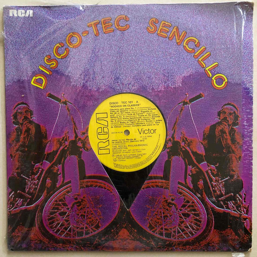 Hooked On Classics Lp Single Philharmonic Orchestra (Usado)