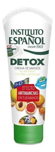comprar Crema De Manos Instituto Español Detox Antimanchas 75 Ml comprar Crema De Manos Instituto Español Detox Antimanchas 75 Ml