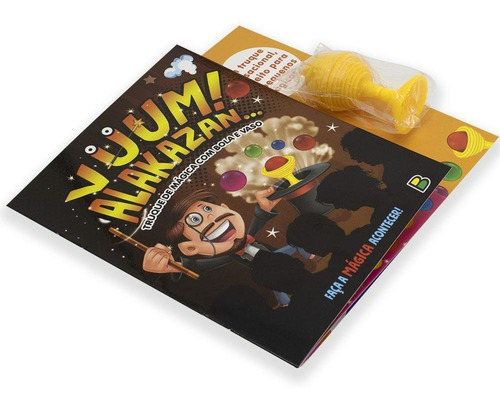 Vuum! Alakazan...Truque de Mágica com BOLA e VASO, de Brijbasi Art Press Ltd. Editorial Brasileitura, capa mole em português, 2022