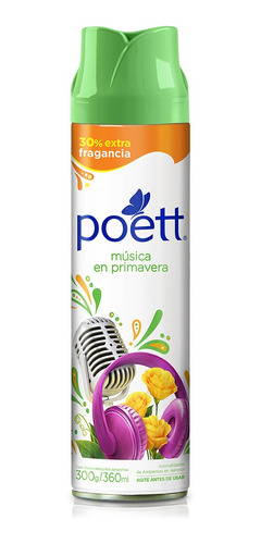 Poett 360 Mas Aroma Musica De Primavera 