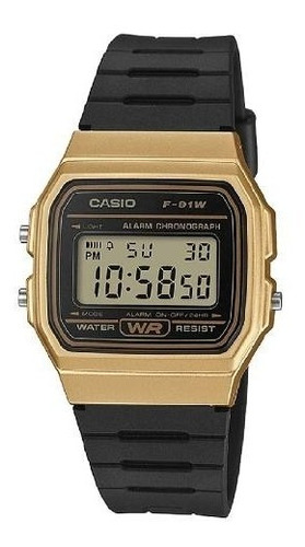 Reloj Hombre Casio F-91wm-9a Dorado Retro / Lhua Store