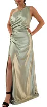 Comprar Vestido Largo Rue De La Paix Verde Claro Mujer