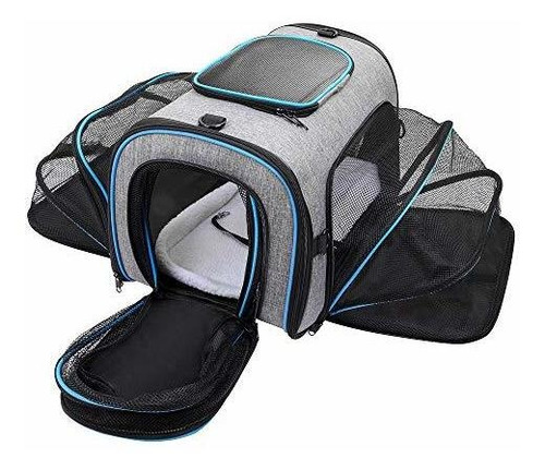 Siivton Cat Carrier Pet Carrier Pet Extensible Aprobado Por