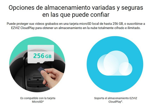 Imagen 8 de 9 de Camara Seguridad Ip Wifi 3mp 2k Ezviz Cb8 Domo 360 Exterior