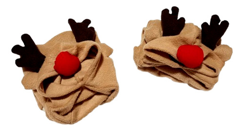 Disfraz Buzo Cosplay Reno Navideño Rudolf Perro Gato
