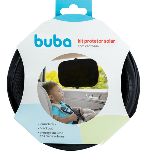 Protetor Solar Blackout Carro Bebe Proteção Com Ventosa Buba