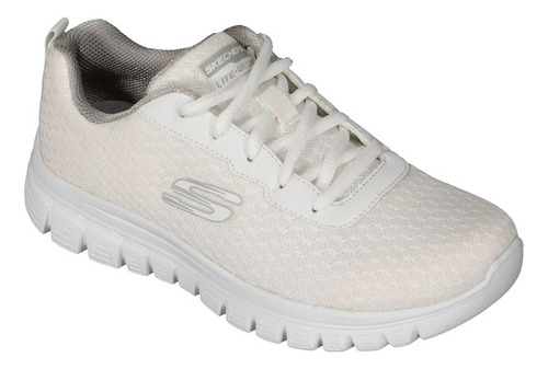 Sneaker Clase Pr68391w Suela Goma Fitness Casita Liso Mujer