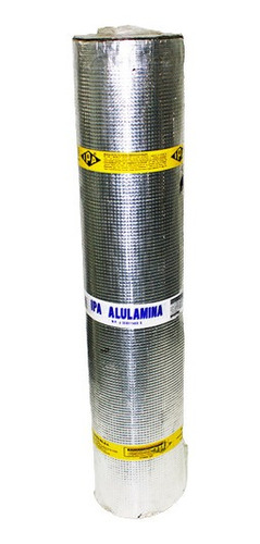 Manto Asfáltico Aluminizado Ipa Alulamina Rollo 10 Mts 2.5mm