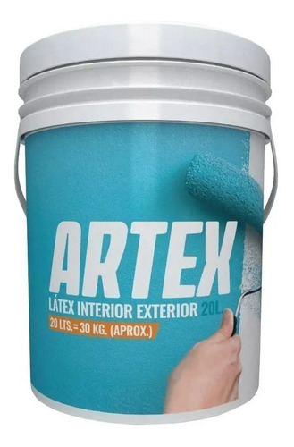 Combo Pintura Latex 20l+enduido+fijador+rodillo+lija Pintumm