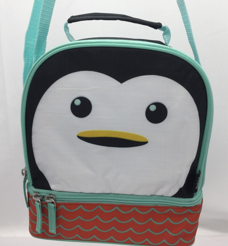 Lancheira Térmica Bolsa Infantil Belle Zoo Pinguim 