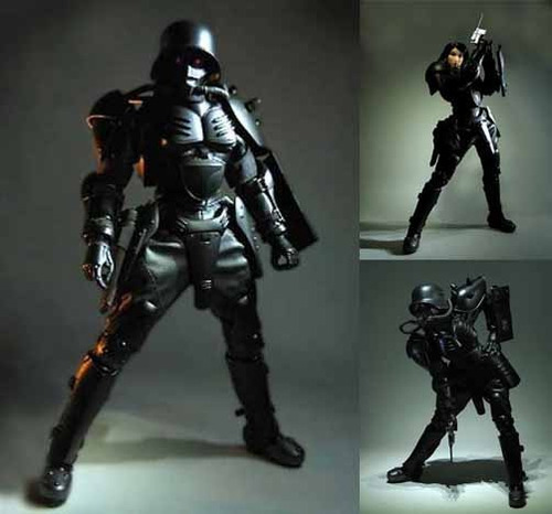1/6 Protect Gear In Cg Matte Black Color Ver.: Midori Washio