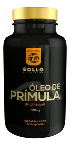 Aceite De Onagra - 60 Capsulas - 500 Mg Sollo Nutrition