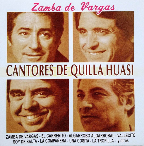 Los Quilla Huasi  Cd Nuevo Zamba De Vargas  