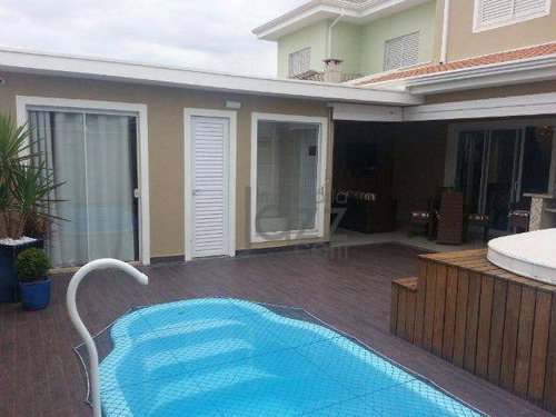 Casa Residencial À Venda, Condomínio Campos Do Conde, Paulínia - Ca2124. - Ca2124