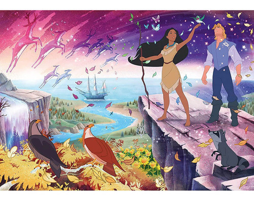 Rompecabeas Ravensburgers Pocahontas 1000 Pz