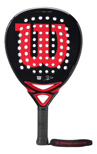 Pala De Padel Wilson Bela Team 22 Color Negro