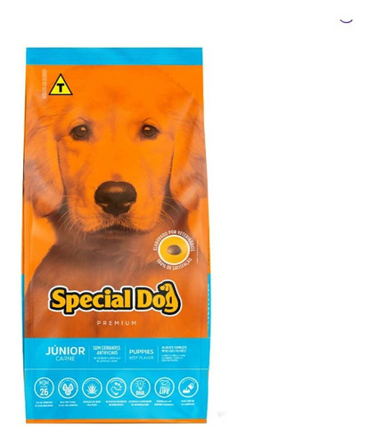 Ração Special Dog Júnior Premium Carne Cão Filh 1 Kg