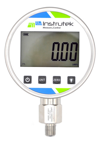 Vacuometro Digital Marca Instutrek, 1/4 Npt- 30 Inhg