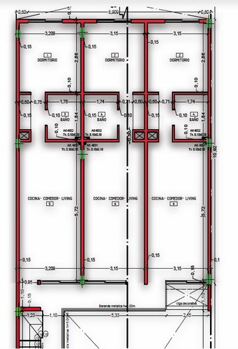 Imagen 6 de 7 de Departamento En Venta, Moron Centro, 2 Ambientes A Estrenar