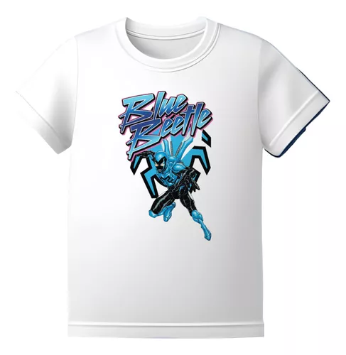 Camiseta Nostálgica Besouro Japonês Cobra Azul Desenho Antig