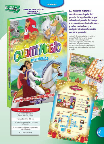 Imagen 2 de 2 de Cuentimagic Bilingües