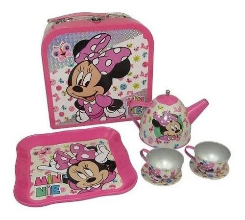 Minnie Juego De Té 7 Piezas