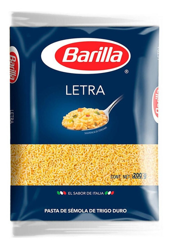 Pasta Barilla Letras 200g