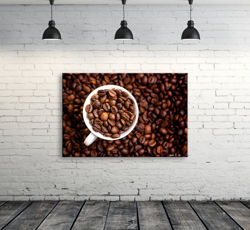 Cuadro Cafe Coffee Cafeteria Decorativo 40x60 Cm