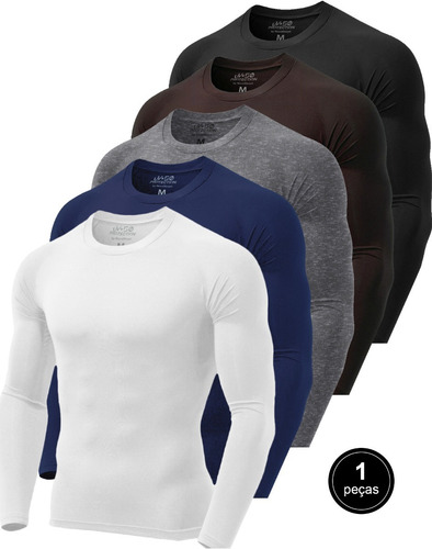 Camisa Térmica Segunda Pele Proteção Uv Nova Street Mista