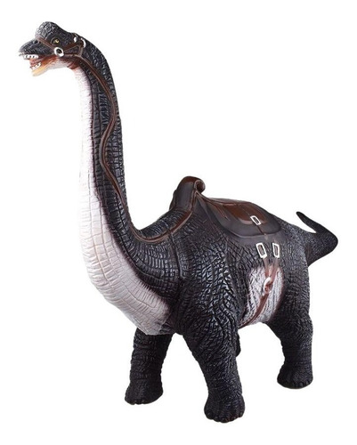 Dinosaurio Brachiosaurus Colosal Montable Goma  80cm Largo
