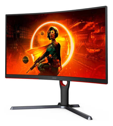 Monitor Curvo Para Juegos De 27 Pulgadas 2k 240hz Aoc Cq27g3