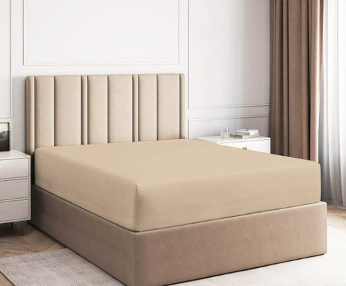 Imagen 1 de 1 de Sabana Ajustable Premium 120grs 2 Plazas 1/2