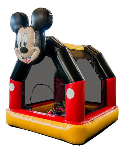 Piscina De Bolinhas Mickey Play Park Com Motor Soprador