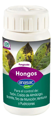 Fungicida Para Hongos 100g Anasac Jardín
