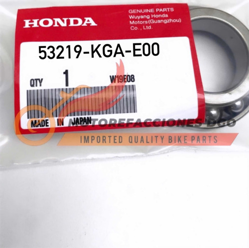 Baleros Y Tazas De Dirección Honda Cg125 Titan 99-12