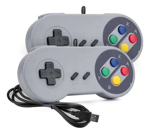 comprar Controlador De Juegos Rii Snes Retro Usb Classic Gamepad, Pa