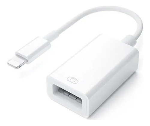 Cabo Adaptador Otg Usb P/ Lightning Compatível Com iPhone
