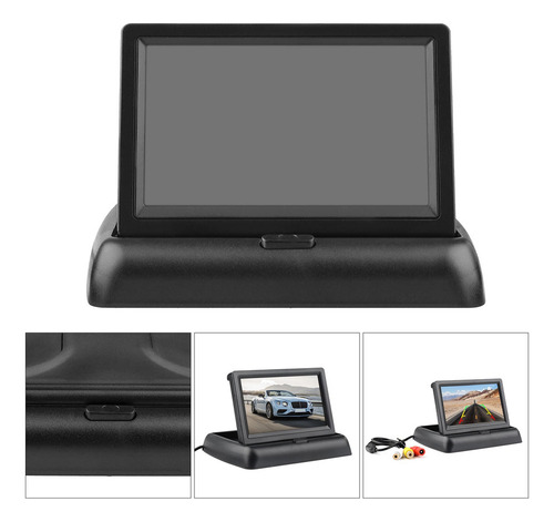 Universal 4,3 Aparcamiento De Coche Plegable Monitor De