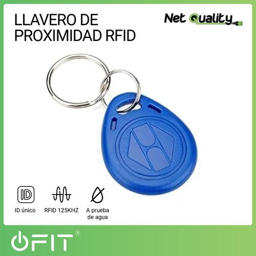 Imagen 2 de 10 de Llavero De Proximidad Rfid 125khz Uhf