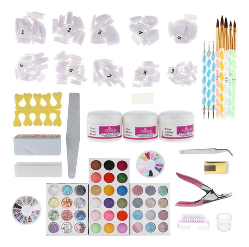 Pro Kits De Bricolaje Herramientas Puntas De Uñas Set