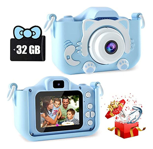 Zdx Cámara Digital De Juguete For Niños L X5s Con Dibujos