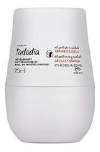 Desodorante Roll-on Tododia Tâmara E Canela 70ml