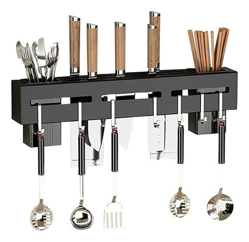 Soporte Metalico De Utencilios Cocina Organizador Cubiertos