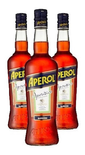 Aperitivo Aperol 750ml - Licor Italiano - Cor Laranja