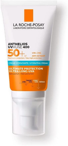 Lrp Solar Anthelios Crema Blanca Uv Mune 50 Ml