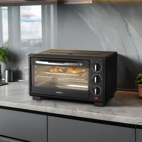 Horno Electrico Enxuta 22 Lts Negro Henx22n