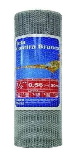 Tela Galvanizada Viveiro Morlan 1,00x 50m - 268