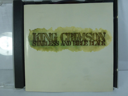 Starless And Bible Black King Crimson Audio Cd En Caballit 