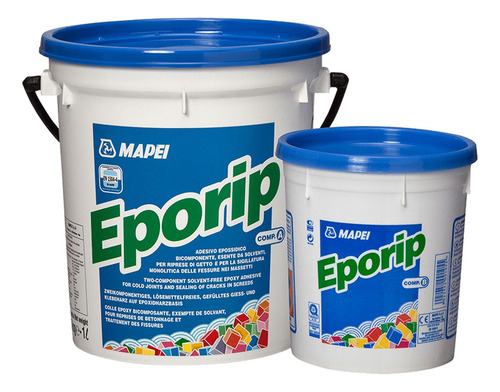 Eporip Adhesivo Epoxi 2 Kg Union Hormigon Fisuras Mapei Mm