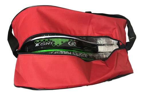 Imagen 4 de 4 de Bolso Padel Paletas Simple 6 Paletas Para Ropa Accesorios Df